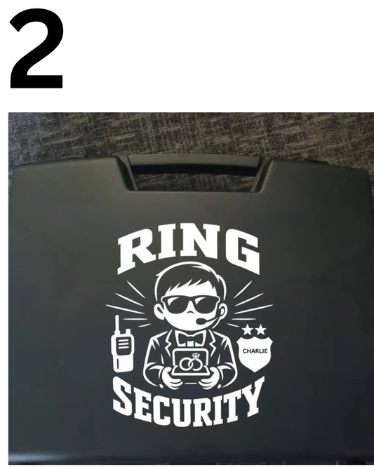 💼💍 Special Agent Ring Bearer Alert! 💍💼