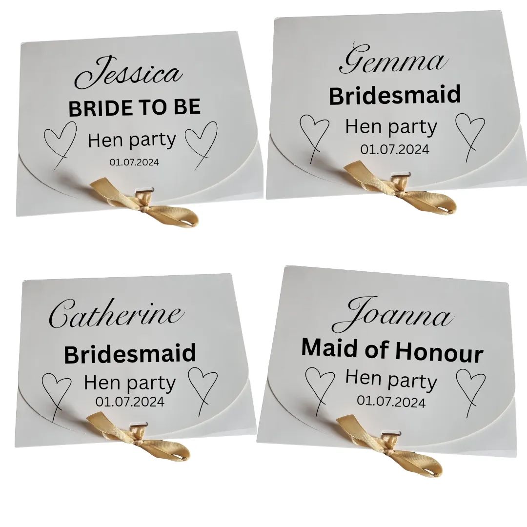 Personalised Wedding/Hen Party Boxes!