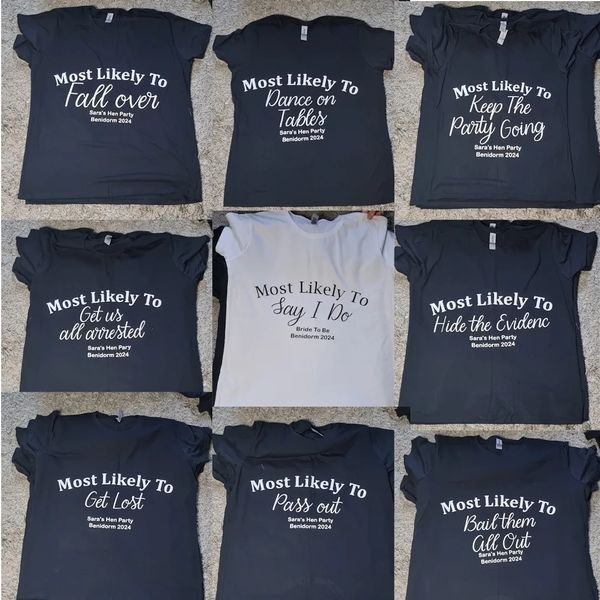 Hen party t shirts