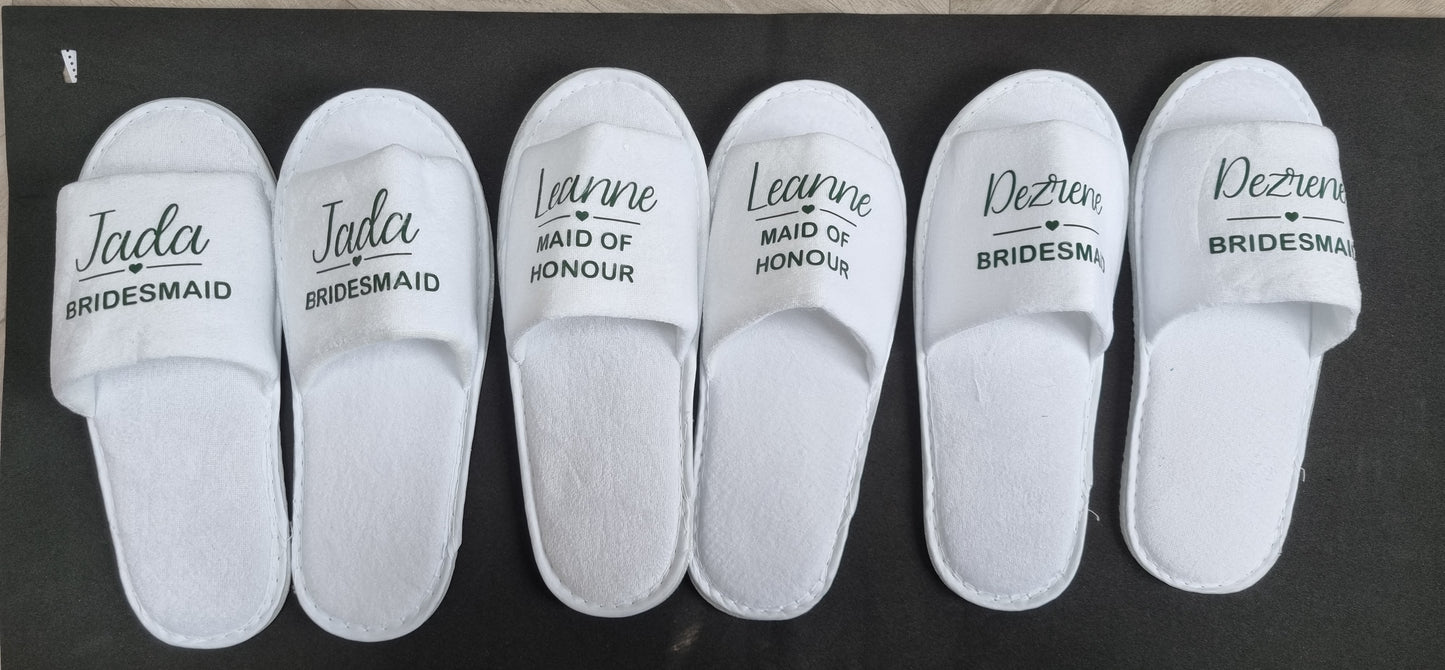 Spa slippers