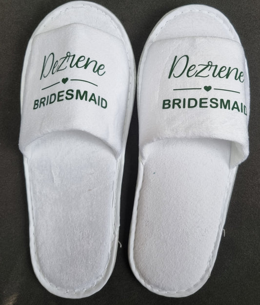 Spa slippers