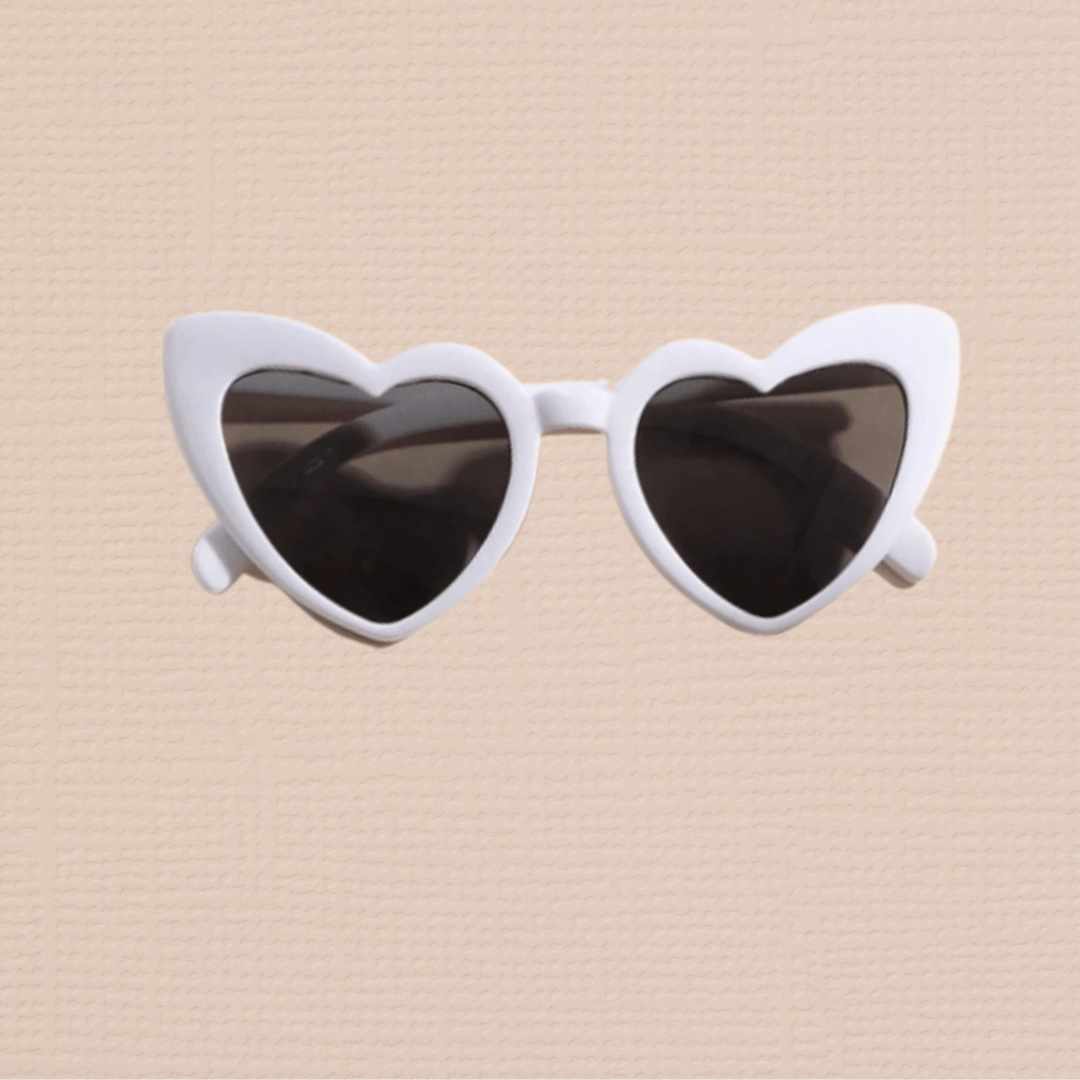 Personalised Heart shaped sunglasses